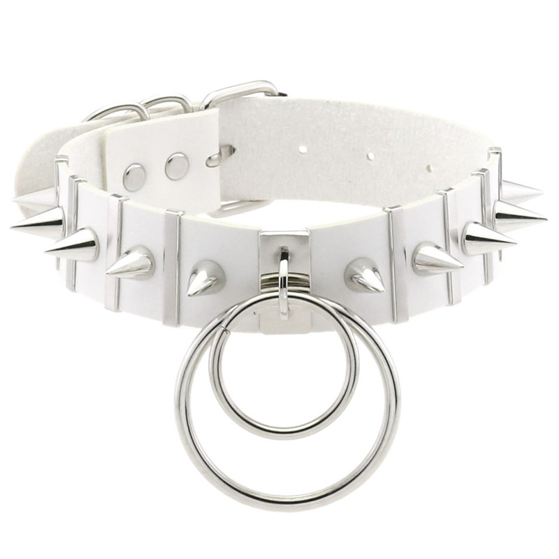 Rosa Bondage Spike Halsband Ha – Goth Punk Spike Choker Bewertung und Preis