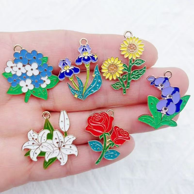 10 Stück Pflanzen-Blumenstrauß – Earrings Bewertung und Preis