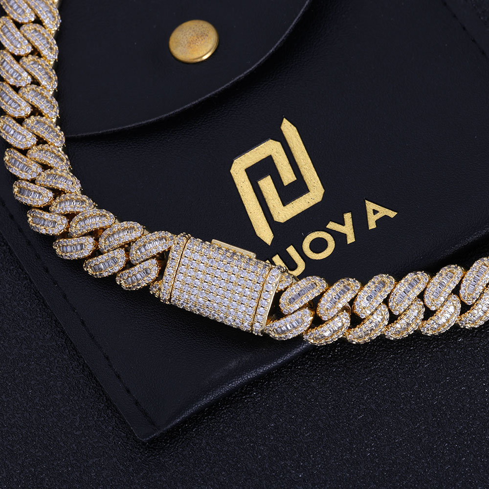 NUOYA Hip Hop Schmuck Hohe Qua – Cuban Link Chain 12Mm Bewertung und Preis