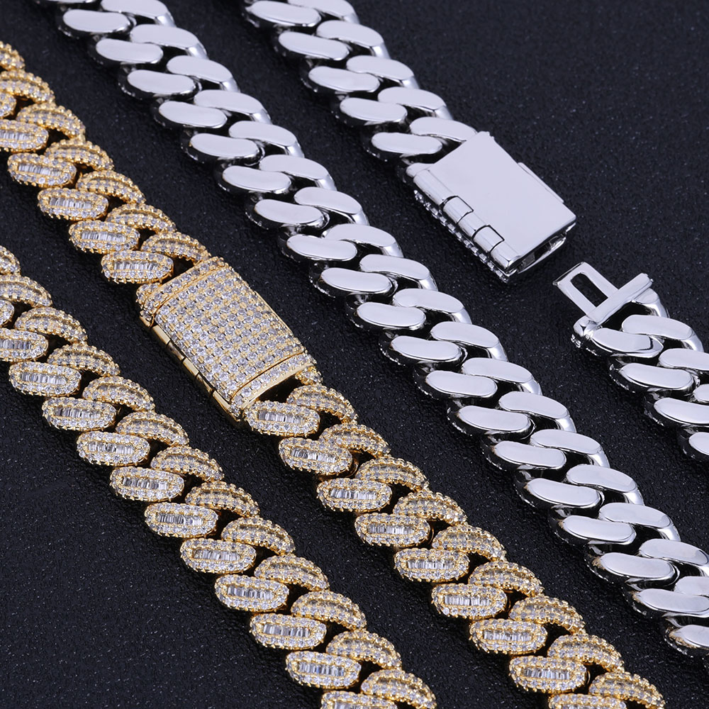 NUOYA Hip Hop Schmuck Hohe Qua – Cuban Link Chain 12Mm Bewertung und Preis